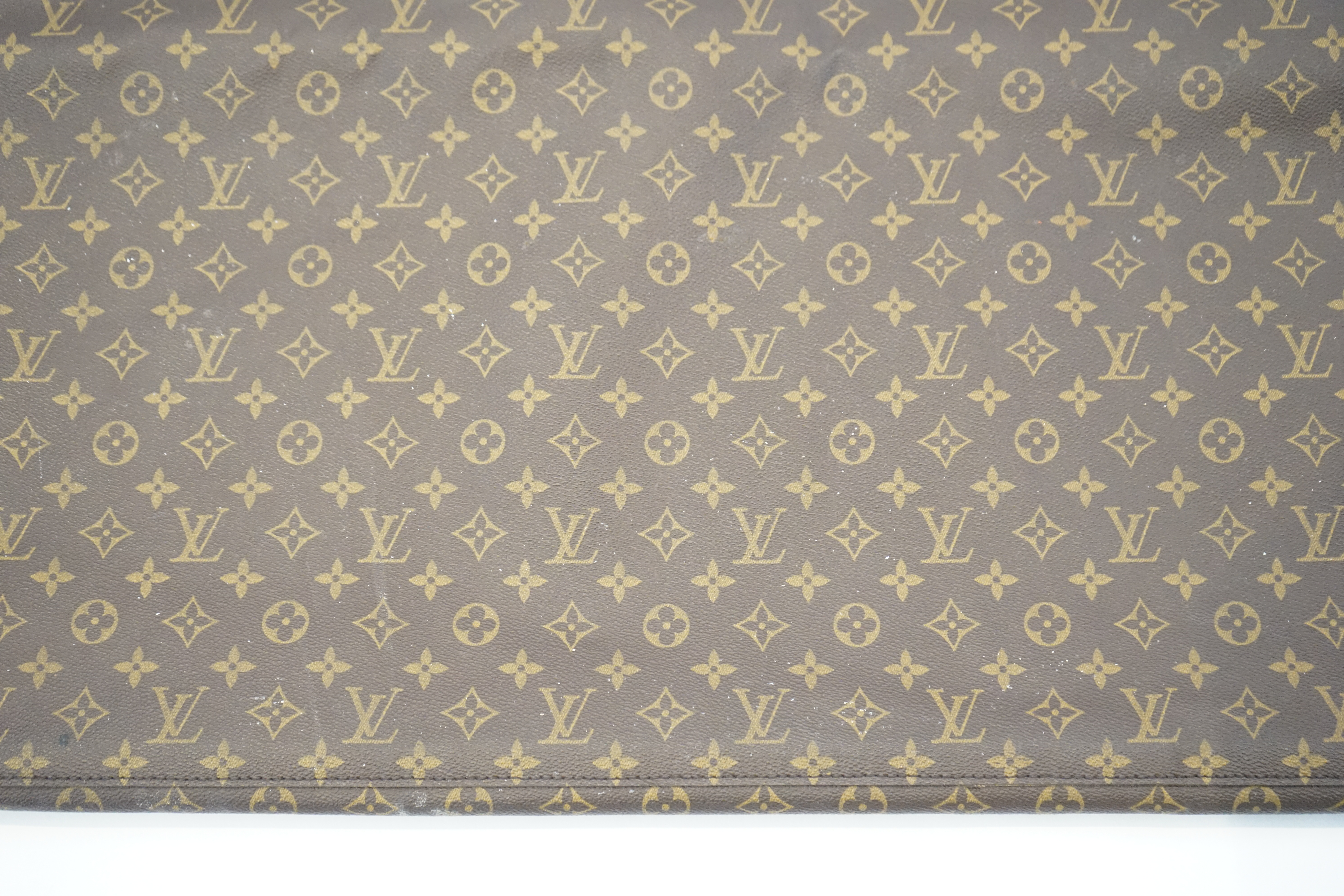 A Louis Vuitton special order folio case width 90cm, depth 4cm, height 63cm